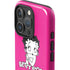 Betty Boop Pink Background iPhone 16 Pro Impact Case